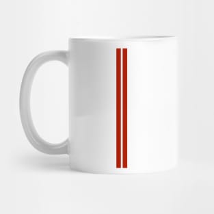 Racing Stripe Red Mug